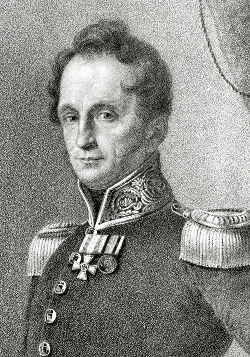 Porträt von Carl Johann Heinrich Eduard von Gerlach