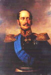 Porträt von Nikolaus I. Pawlowitsch, Kaiser von Russland