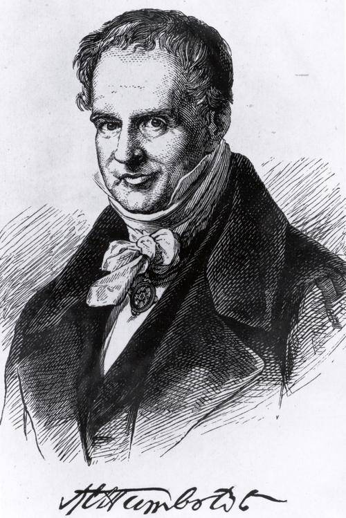 Porträt von Friedrich Heinrich Alexander Freiherr von Humboldt