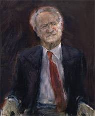 Porträt von Johannes Rau / Johannes Heisig, Öl auf Leinwand, 2006