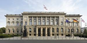Blick auf das Abgeordnetenhaus von Berlin