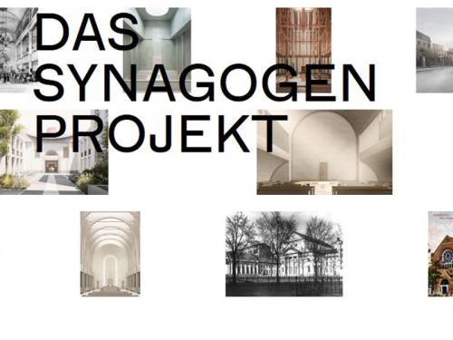 Blick auf die Grafik Synagogen-Projekt