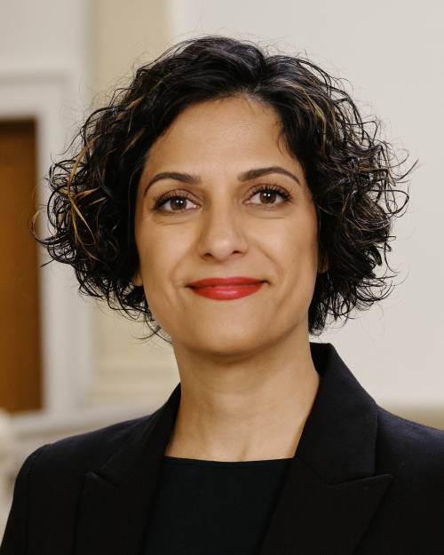 Porträt von Gollaleh Ahmadi